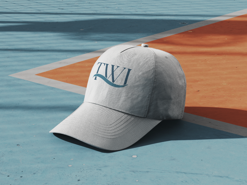 Thompson-Walden Insurance hat logo mockup
